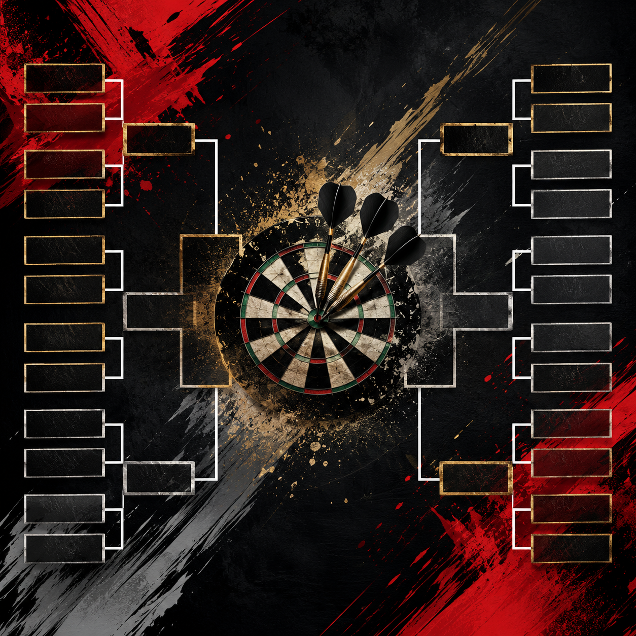 Knock-out bracket